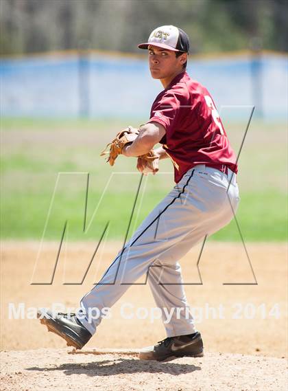 Thumbnail 2 in Pennsville Memorial vs Atlantic County Institute of Technology (Hedelt Tournament) photogallery.