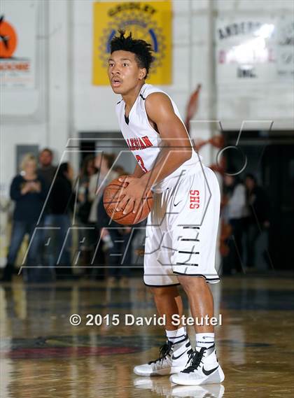 Thumbnail 3 in Capital Christian vs. Salesian College Preparatory (Gridley Invitational) photogallery.