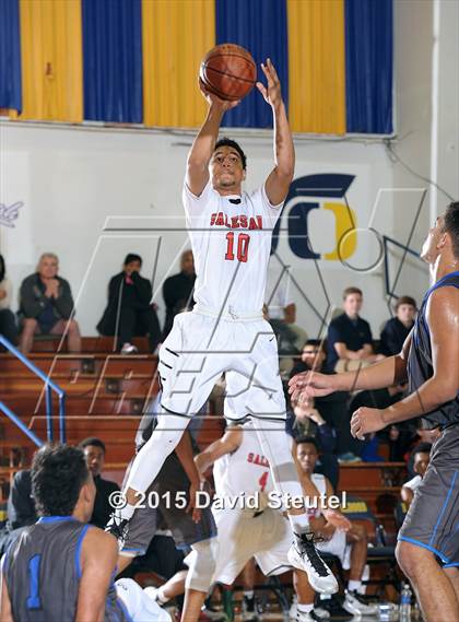 Thumbnail 2 in Capital Christian vs. Salesian College Preparatory (Gridley Invitational) photogallery.