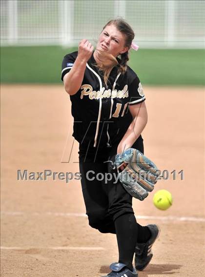 Thumbnail 1 in Palos Verdes Peninsula vs. Temescal Canyon (Woodbridge Tournament) photogallery.