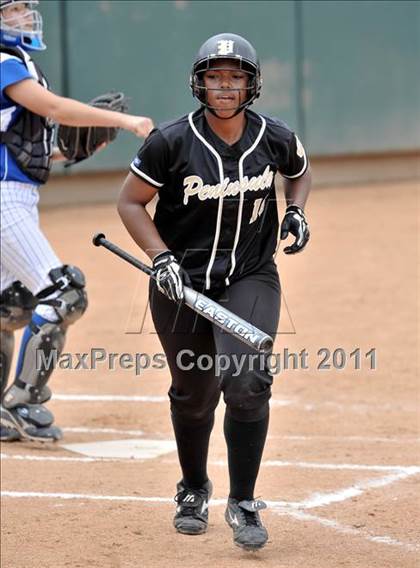 Thumbnail 3 in Palos Verdes Peninsula vs. Temescal Canyon (Woodbridge Tournament) photogallery.