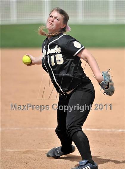 Thumbnail 1 in Palos Verdes Peninsula vs. Temescal Canyon (Woodbridge Tournament) photogallery.