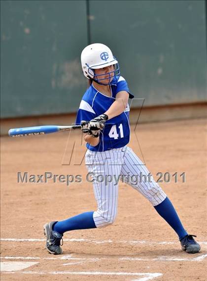 Thumbnail 3 in Palos Verdes Peninsula vs. Temescal Canyon (Woodbridge Tournament) photogallery.