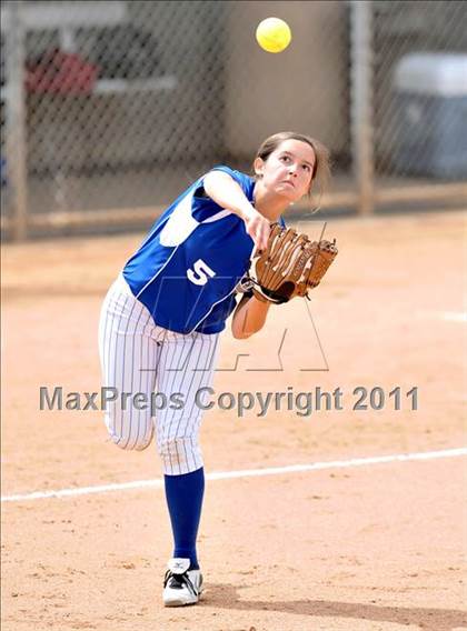 Thumbnail 1 in Palos Verdes Peninsula vs. Temescal Canyon (Woodbridge Tournament) photogallery.