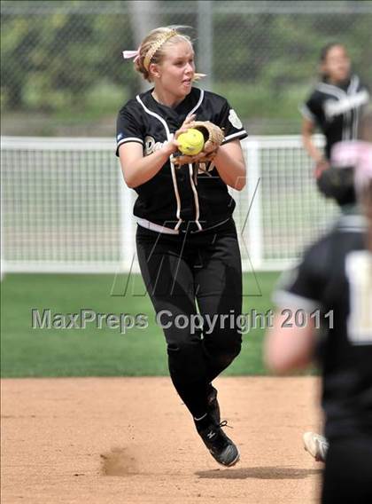 Thumbnail 3 in Palos Verdes Peninsula vs. Temescal Canyon (Woodbridge Tournament) photogallery.