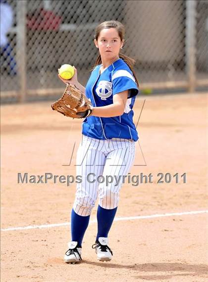 Thumbnail 1 in Palos Verdes Peninsula vs. Temescal Canyon (Woodbridge Tournament) photogallery.