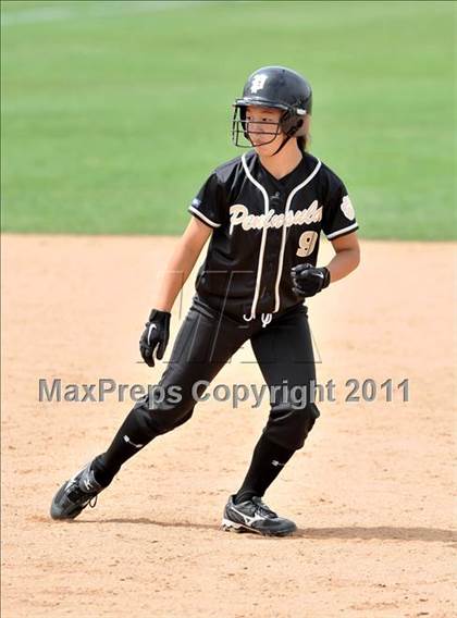Thumbnail 1 in Palos Verdes Peninsula vs. Temescal Canyon (Woodbridge Tournament) photogallery.