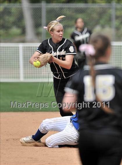 Thumbnail 1 in Palos Verdes Peninsula vs. Temescal Canyon (Woodbridge Tournament) photogallery.