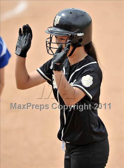 Thumbnail 1 in Palos Verdes Peninsula vs. Temescal Canyon (Woodbridge Tournament) photogallery.