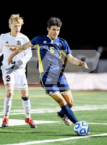 Thumbnail 3 in Cosumnes Oaks vs Gregori (CIF SJS D2 Final) photogallery.