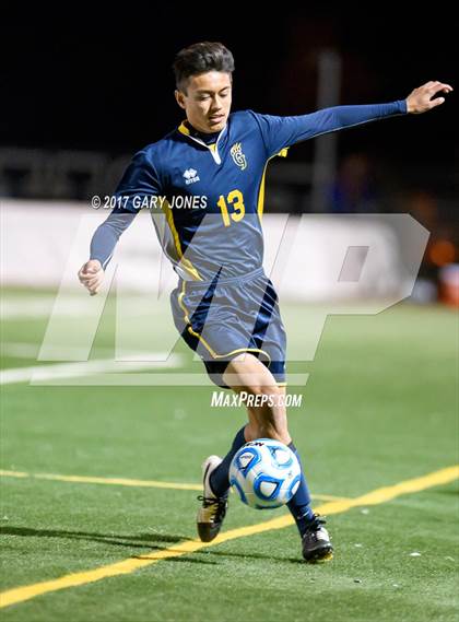 Thumbnail 3 in Cosumnes Oaks vs Gregori (CIF SJS D2 Final) photogallery.