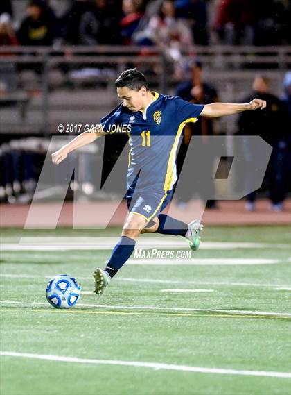 Thumbnail 3 in Cosumnes Oaks vs Gregori (CIF SJS D2 Final) photogallery.