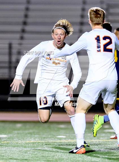 Thumbnail 2 in Cosumnes Oaks vs Gregori (CIF SJS D2 Final) photogallery.
