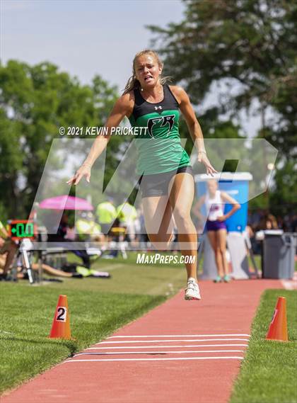 Thumbnail 1 in CHSAA Track & Field 5A Championships (Girls Triple Jump) photogallery.