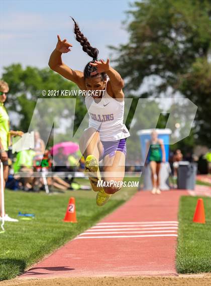 Thumbnail 2 in CHSAA Track & Field 5A Championships (Girls Triple Jump) photogallery.