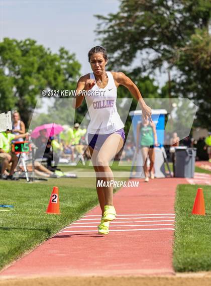 Thumbnail 3 in CHSAA Track & Field 5A Championships (Girls Triple Jump) photogallery.