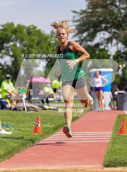 Thumbnail 3 in CHSAA Track & Field 5A Championships (Girls Triple Jump) photogallery.