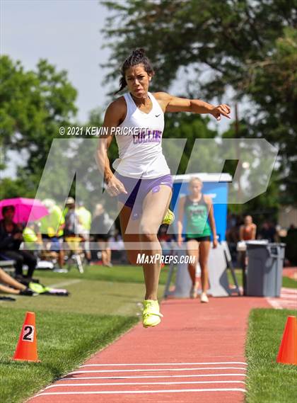 Thumbnail 1 in CHSAA Track & Field 5A Championships (Girls Triple Jump) photogallery.