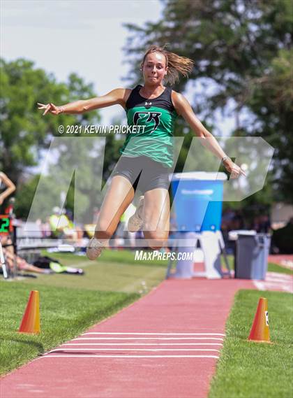 Thumbnail 1 in CHSAA Track & Field 5A Championships (Girls Triple Jump) photogallery.
