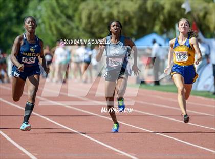 Thumbnail 2 in AIA Track & Field Championships (Girls 100m Dash) photogallery.