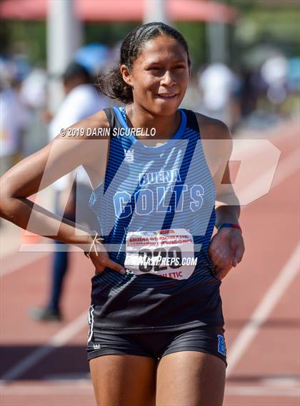 Thumbnail 3 in AIA Track & Field Championships (Girls 100m Dash) photogallery.