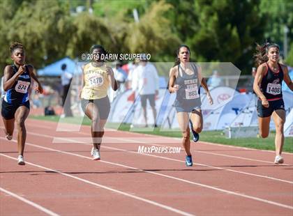 Thumbnail 1 in AIA Track & Field Championships (Girls 100m Dash) photogallery.
