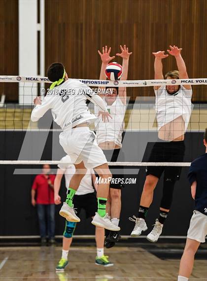 Thumbnail 2 in Marin Catholic vs. Drake (MCAL Final) photogallery.
