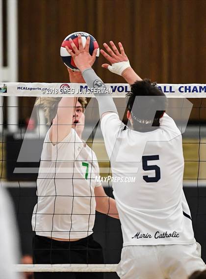 Thumbnail 2 in Marin Catholic vs. Drake (MCAL Final) photogallery.