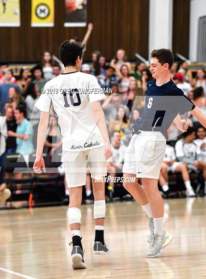Thumbnail 2 in Marin Catholic vs. Drake (MCAL Final) photogallery.