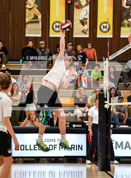 Thumbnail 2 in Marin Catholic vs. Drake (MCAL Final) photogallery.