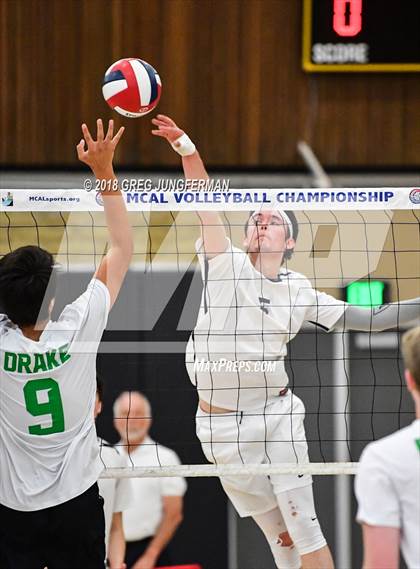Thumbnail 2 in Marin Catholic vs. Drake (MCAL Final) photogallery.