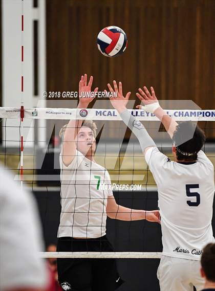 Thumbnail 1 in Marin Catholic vs. Drake (MCAL Final) photogallery.