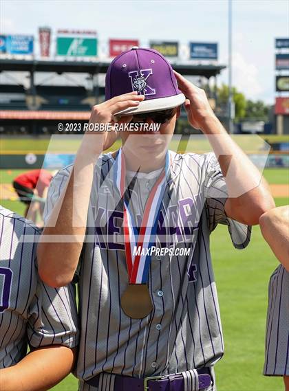 Thumbnail 1 in Kennard @ Abbott (UIL 1A Baseball State Semifinal Medal Ceremony) photogallery.