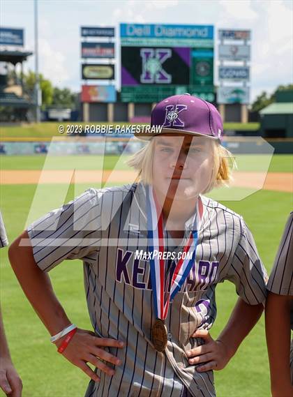 Thumbnail 2 in Kennard @ Abbott (UIL 1A Baseball State Semifinal Medal Ceremony) photogallery.