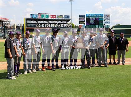 Thumbnail 2 in Kennard @ Abbott (UIL 1A Baseball State Semifinal Medal Ceremony) photogallery.