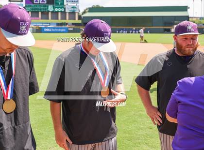 Thumbnail 2 in Kennard @ Abbott (UIL 1A Baseball State Semifinal Medal Ceremony) photogallery.