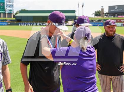Thumbnail 2 in Kennard @ Abbott (UIL 1A Baseball State Semifinal Medal Ceremony) photogallery.
