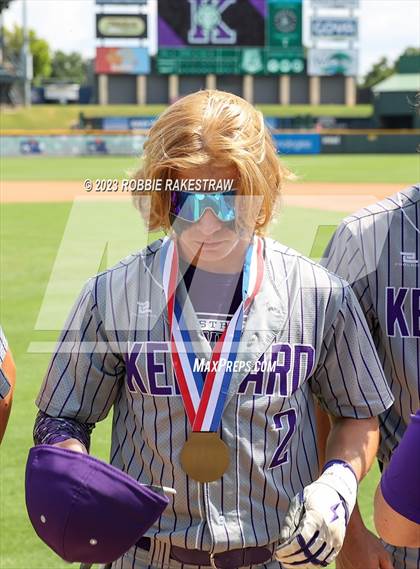 Thumbnail 2 in Kennard @ Abbott (UIL 1A Baseball State Semifinal Medal Ceremony) photogallery.