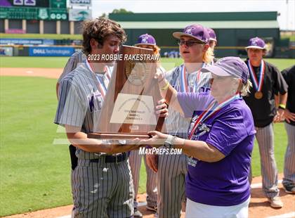 Thumbnail 3 in Kennard @ Abbott (UIL 1A Baseball State Semifinal Medal Ceremony) photogallery.
