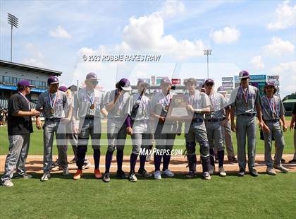 Thumbnail 2 in Kennard @ Abbott (UIL 1A Baseball State Semifinal Medal Ceremony) photogallery.