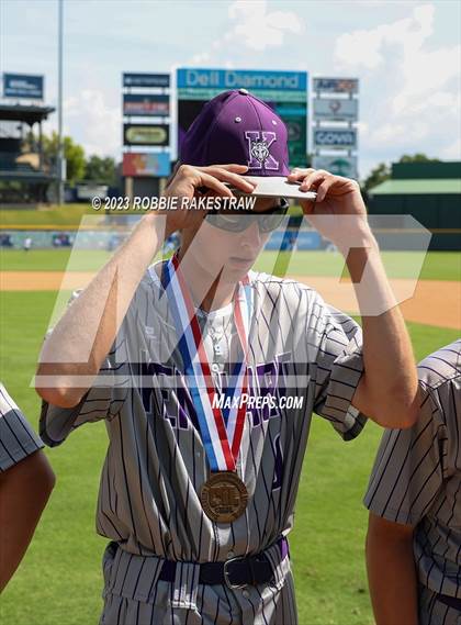 Thumbnail 2 in Kennard @ Abbott (UIL 1A Baseball State Semifinal Medal Ceremony) photogallery.