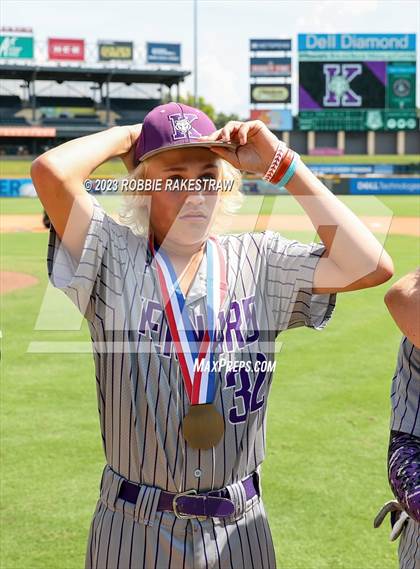 Thumbnail 3 in Kennard @ Abbott (UIL 1A Baseball State Semifinal Medal Ceremony) photogallery.