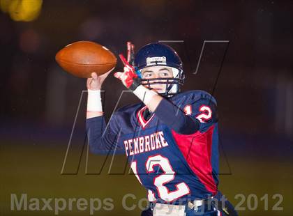 Thumbnail 2 in Pembroke vs. Sharon (MIAA Division III East Semifinal) photogallery.