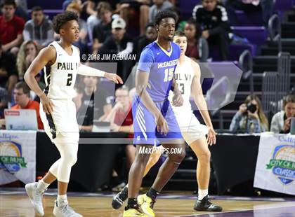 Thumbnail 2 in Paul VI vs. McEachern (City of Palms Classic) photogallery.