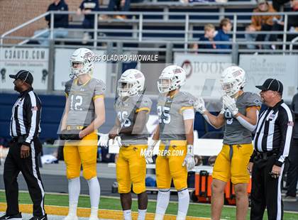 Thumbnail 3 in Legacy Christian Academy @ Prestonwood Christian (TAPPS 6A D1 Football Semifinals) photogallery.