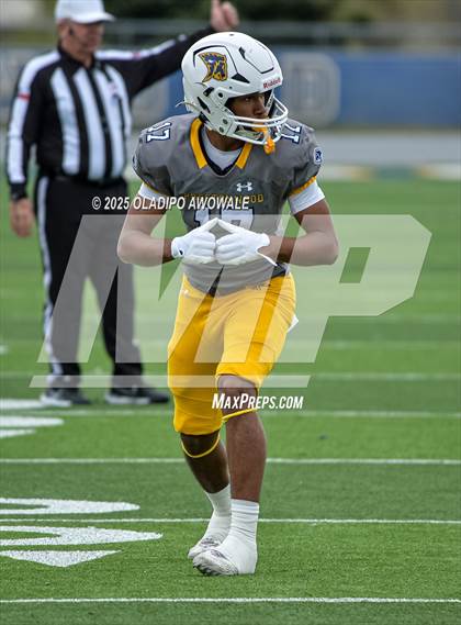 Thumbnail 1 in Legacy Christian Academy @ Prestonwood Christian (TAPPS 6A D1 Football Semifinals) photogallery.