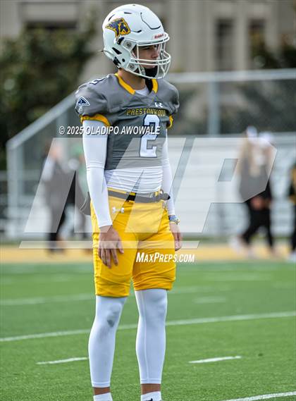 Thumbnail 3 in Legacy Christian Academy @ Prestonwood Christian (TAPPS 6A D1 Football Semifinals) photogallery.