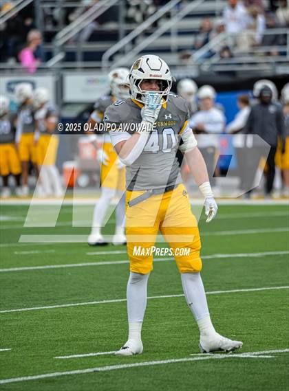 Thumbnail 1 in Legacy Christian Academy @ Prestonwood Christian (TAPPS 6A D1 Football Semifinals) photogallery.