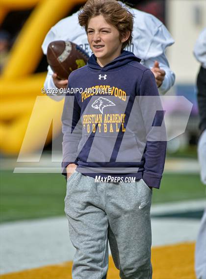 Thumbnail 1 in Legacy Christian Academy @ Prestonwood Christian (TAPPS 6A D1 Football Semifinals) photogallery.