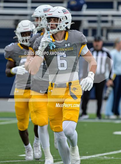 Thumbnail 3 in Legacy Christian Academy @ Prestonwood Christian (TAPPS 6A D1 Football Semifinals) photogallery.